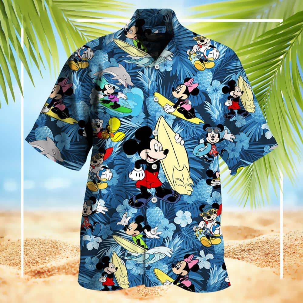 Disney Mickey Mouse Hawaiian Shirt Summer Gift For Friends Disney Mickey Mouse Hawaiian Shirt Summer Gift For Friends