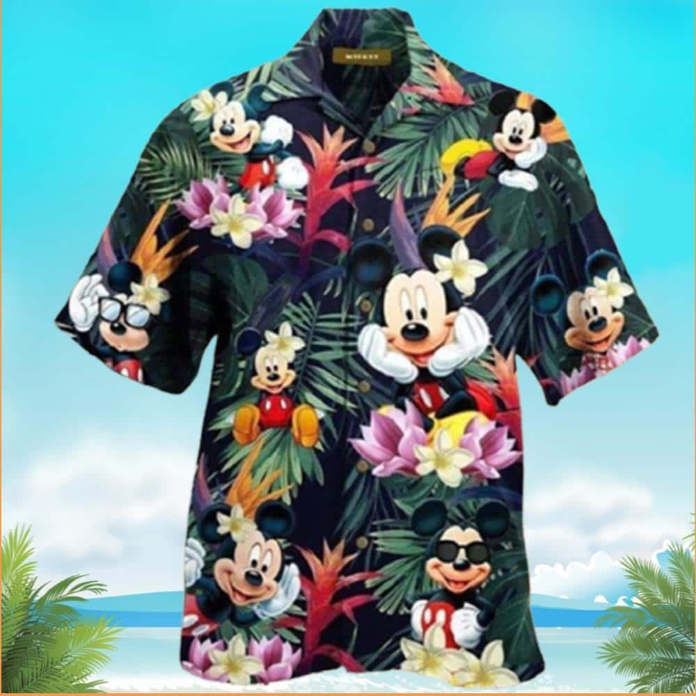 Aloha Mickey Mouse Hawaiian Shirt Summer Gift For Friends