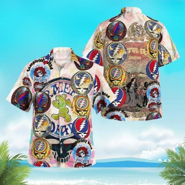 Grateful Dead Band Hawaiian Shirt Summer Gift For Friends