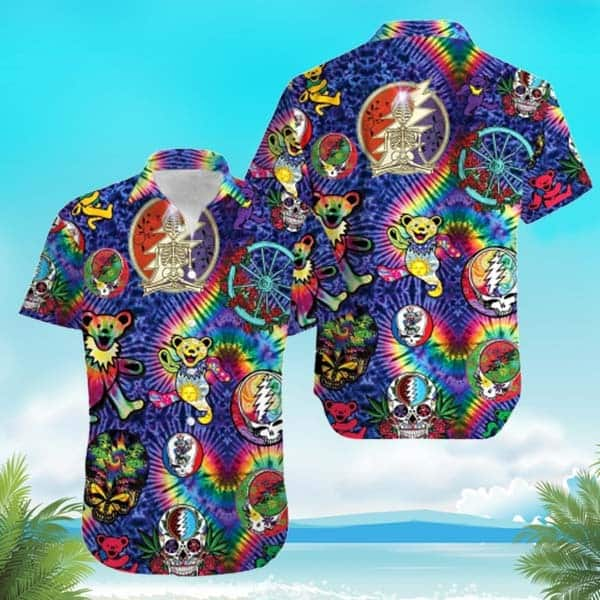 Grateful Dead Rock Band Hawaiian Shirt Beach Lovers Gift