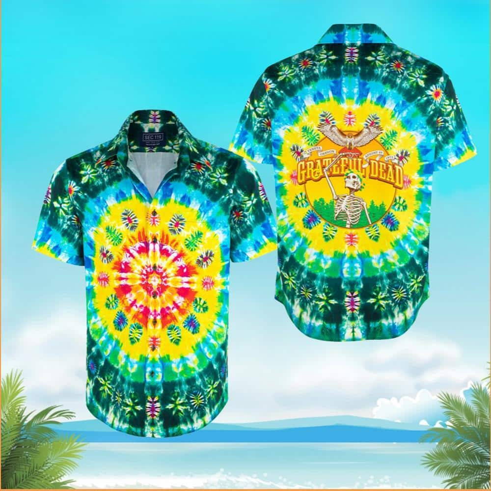 Grateful Dead Concert Series Sunshine Daydream Hawaiian Shirt