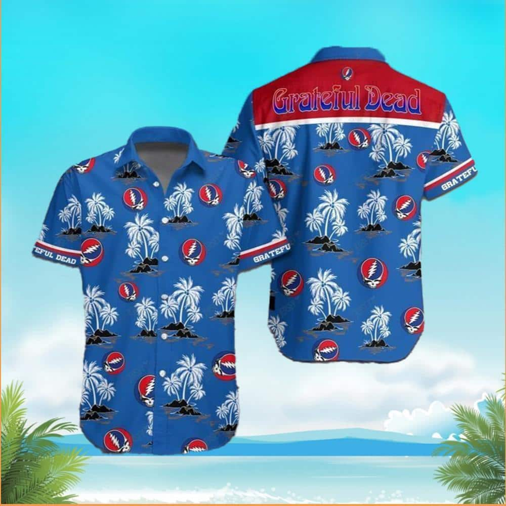 Rock Band Grateful Dead Hawaiian Shirt Summer Gift For Friends