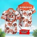 NFL Cincinnati Bengals Grateful Dead Hawaiian Shirt Custom Name Beach Gift For Dad NFL Cincinnati Bengals Grateful Dead Hawaiian Shirt Custom Name Beach Gift For Dad