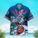 MLB Los Angeles Dodgers Grateful Dead Hawaiian Shirt Summer Vacation Gift