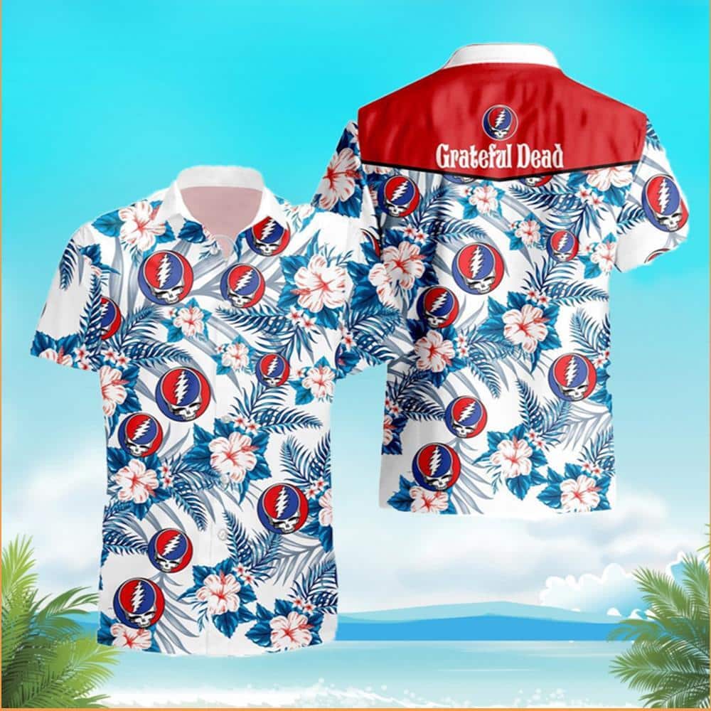 Grateful Dead Rock Band Hawaiian Shirt Summer Gift For Friends Grateful Dead Rock Band Hawaiian Shirt Summer Gift For Friends