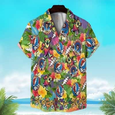 Tropical Aloha Grateful Dead Hawaiian Shirt Summer Gift For Friends