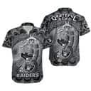 Las Vegas Raiders Grateful Dead Hawaiian Shirt Beach Gift For Friend