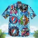 Grateful Dead Hawaiian Shirt Gift For Beach Vacation