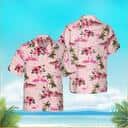 Flamingo Hawaiian Shirt Practical Beach Gift For Him