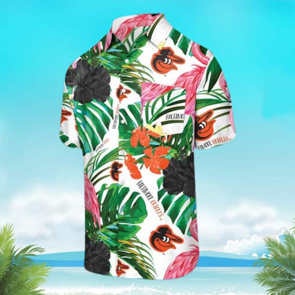 Baltimore Orioles Flamingo Hawaiian Shirt Trendy Summer Gift