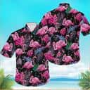 Flamingo Hawaiian Shirt Tropical Palm Leaves Gift For Summer Holiday Flamingo Hawaiian Shirt Tropical Palm Leaves Gift For Summer Holiday