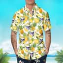 Aloha Flamingo Hawaiian Shirt Tropical Pineapple Pattern Summer Beach Gift Aloha Flamingo Hawaiian Shirt Tropical Pineapple Pattern Summer Beach Gift