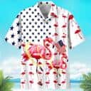 Flamingo 4th Of July Independence Day Is Coming Hawaiian Shirt