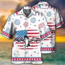Independence Day Funny Dolphin Hawaiian Shirt Beach Lovers Gift Independence Day Funny Dolphin Hawaiian Shirt Beach Lovers Gift