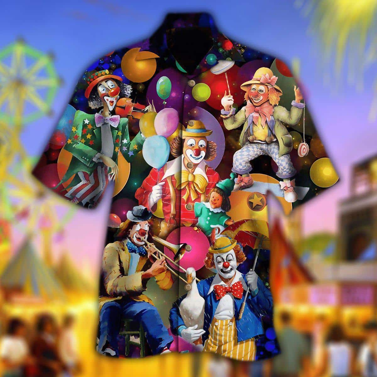 Clown Funny Happy Love Life Hawaiian Shirt Gift For Beach Trip Clown Funny Happy Love Life Hawaiian Shirt Gift For Beach Trip