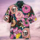 Funny Donut Tropical Style Hawaiian Shirt Best Beach Gift