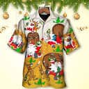 Christmas Santa Claus Drunk Beer Funny Hawaiian Shirt Christmas Santa Claus Drunk Beer Funny Hawaiian Shirt