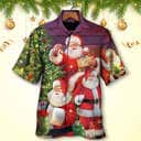 Christmas Funny Santa Claus Hawaiian Shirt Gift For Beach Vacation Christmas Funny Santa Claus Hawaiian Shirt Gift For Beach Vacation