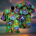 Frog And Mushrooms Love Life Funny Hawaiian Shirt Frog And Mushrooms Love Life Funny Hawaiian Shirt