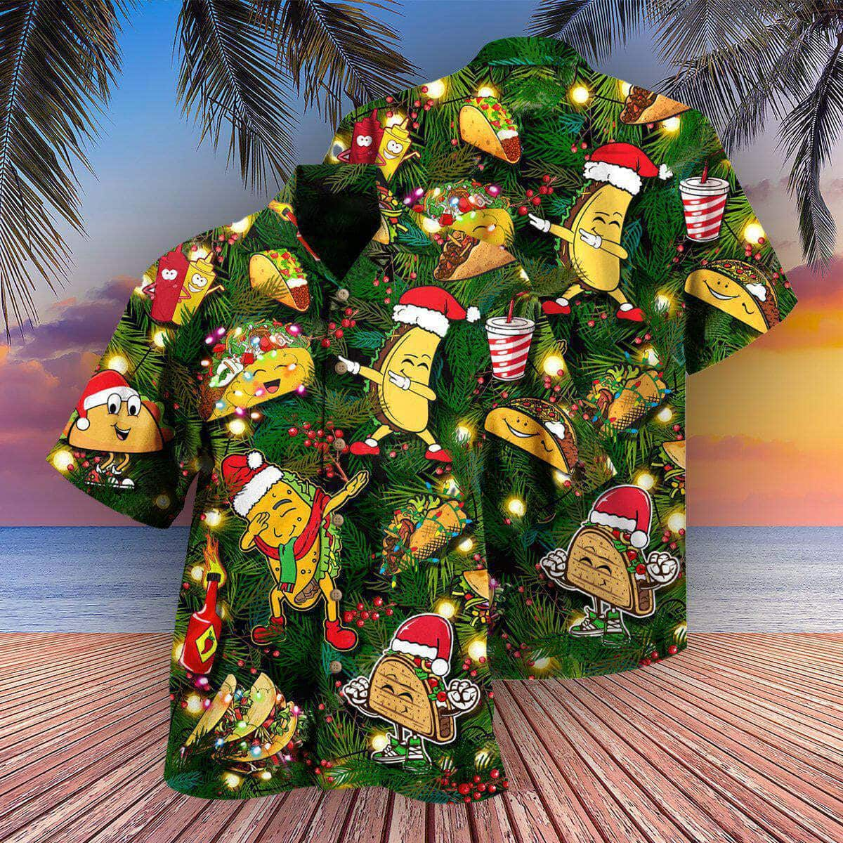 Funny Food You Have Me At Tacos Hawaiian Shirt