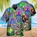 Funny Octopus Love Music Colorful Ocean Hawaiian Shirt