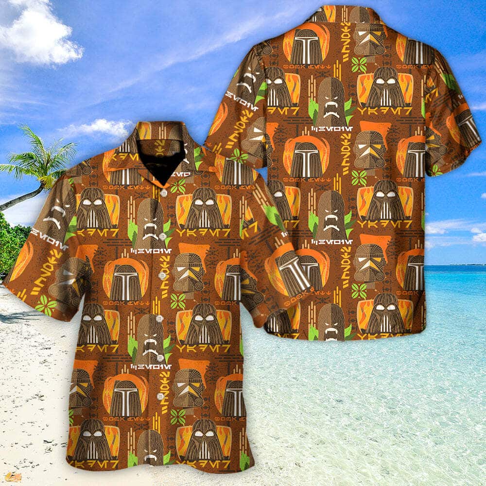 Starwars Darth Vader Art Funny Hawaiian Shirt Gift For Beach Lovers Starwars Darth Vader Art Funny Hawaiian Shirt Gift For Beach Lovers