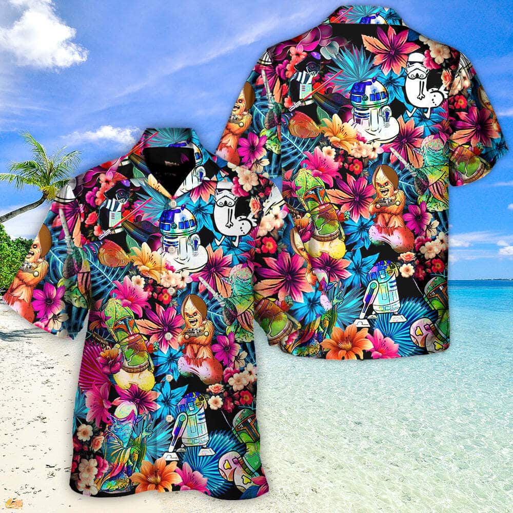 Star Wars Special Synthwave Funny Style Hawaiian Shirt Star Wars Special Synthwave Funny Style Hawaiian Shirt