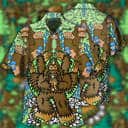 Bigfoot Funny Art Style Hawaiian Shirt Beach Gift For Friend