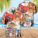 Samurai Cat Funny Art Japanese Hawaiian Shirt Summer Gift For Friend