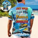 Funny Jet Skis Saved Me From Being A Pornstar Now I'm Just A Hooker Hawaiian Shirt