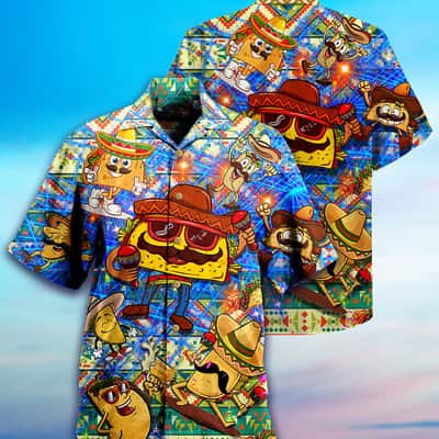 Food Let's Taco Bout How Awesome You Are Funny Hawaiian Shirt