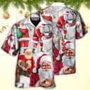 Christmas Santa Claus Story Funny Hawaiian Shirt Gift For Beach Lovers