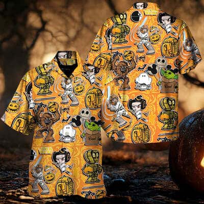 Halloween Star Wars Funny Hawaiian Shirt Gift For Best Friends