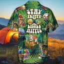 Funny Hippie Stay Trippy Little Hippie Hawaiian Shirt Gift For Daughter From Mom