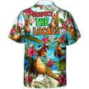 Funny Chicken Respect The Locals Hawaiian Shirt For Surfing Lovers Funny Chicken Respect The Locals Hawaiian Shirt For Surfing Lovers