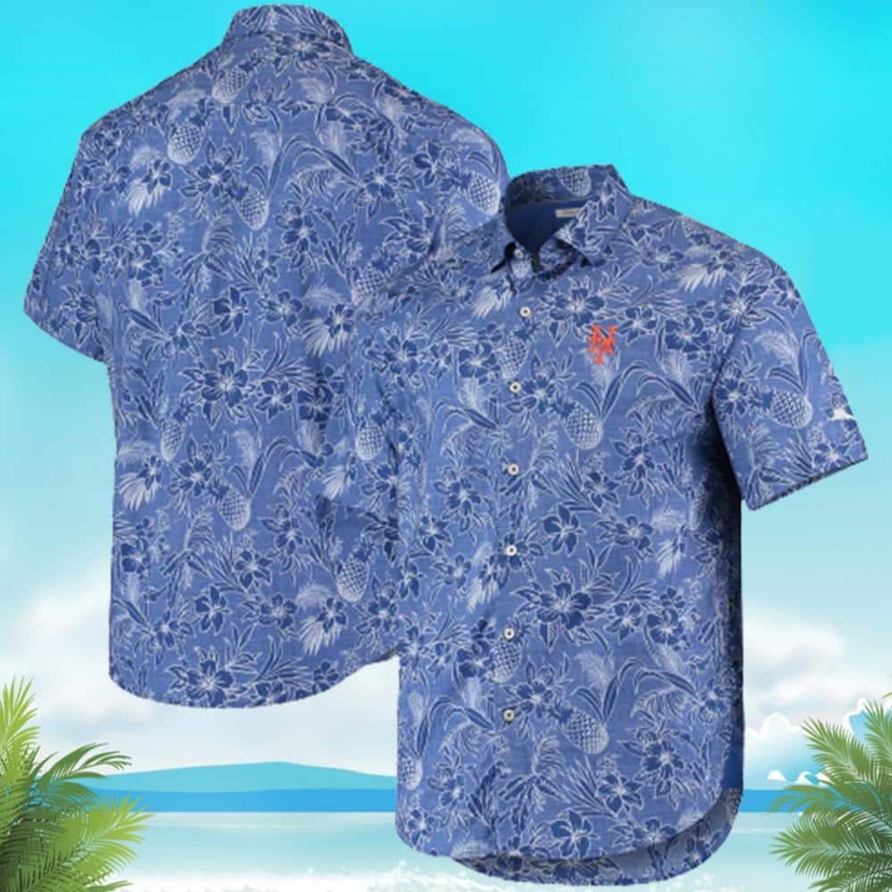 MLB New York Mets Hawaiian Shirt Birthday Gift For Beach Lovers MLB New York Mets Hawaiian Shirt Birthday Gift For Beach Lovers