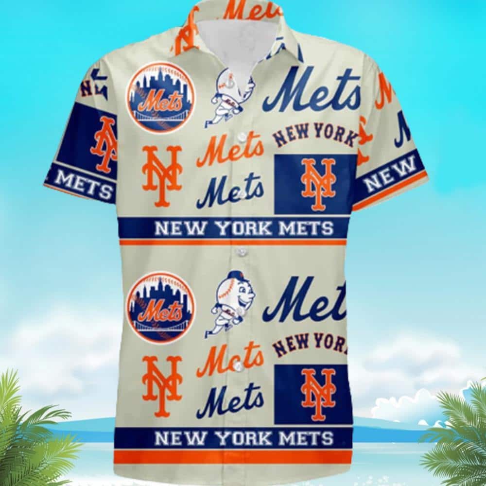 MLB New York Mets Hawaiian Shirt Summer Vacation Gift