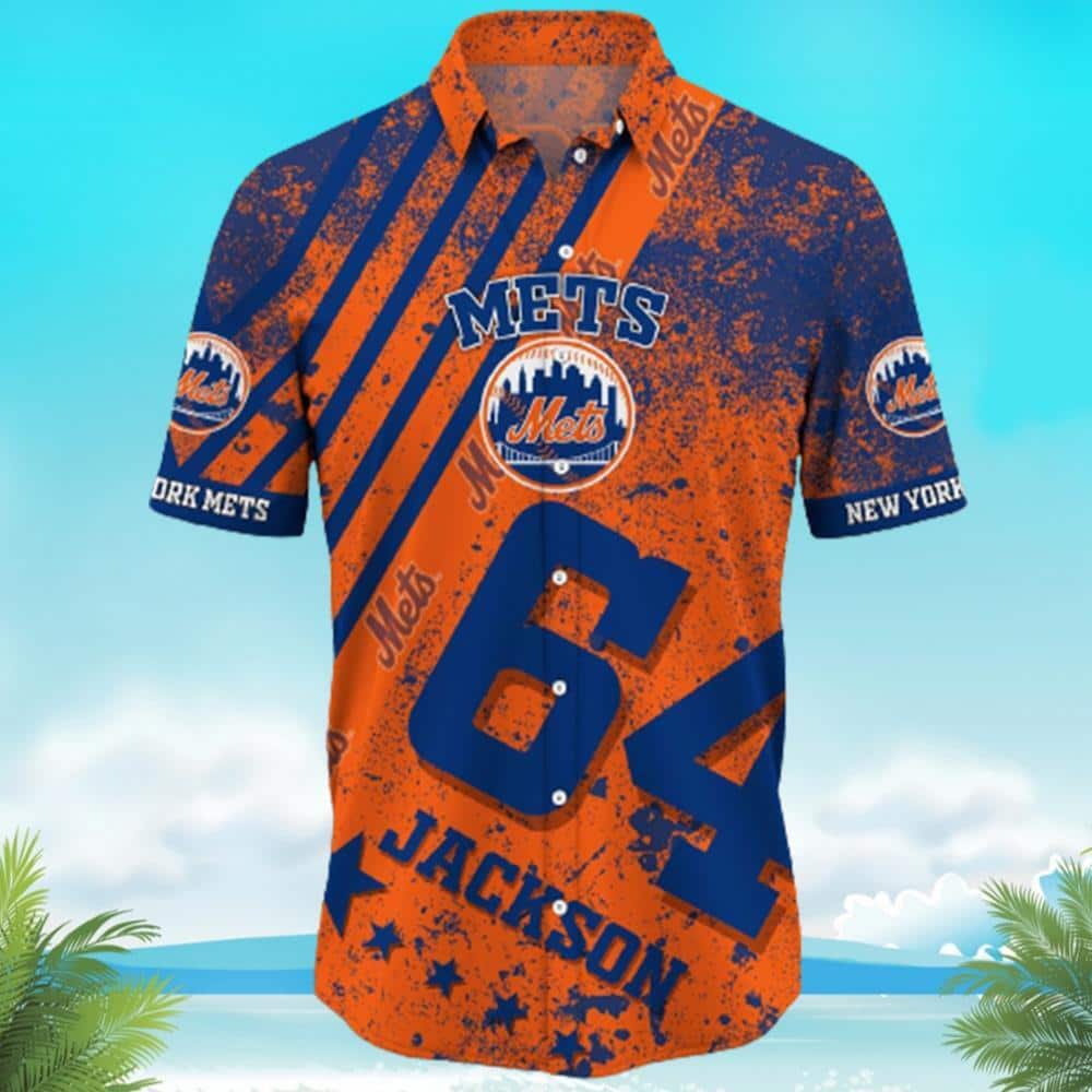 MLB New York Mets Hawaiian Shirt Beach Gift For Him MLB New York Mets Hawaiian Shirt Beach Gift For Him