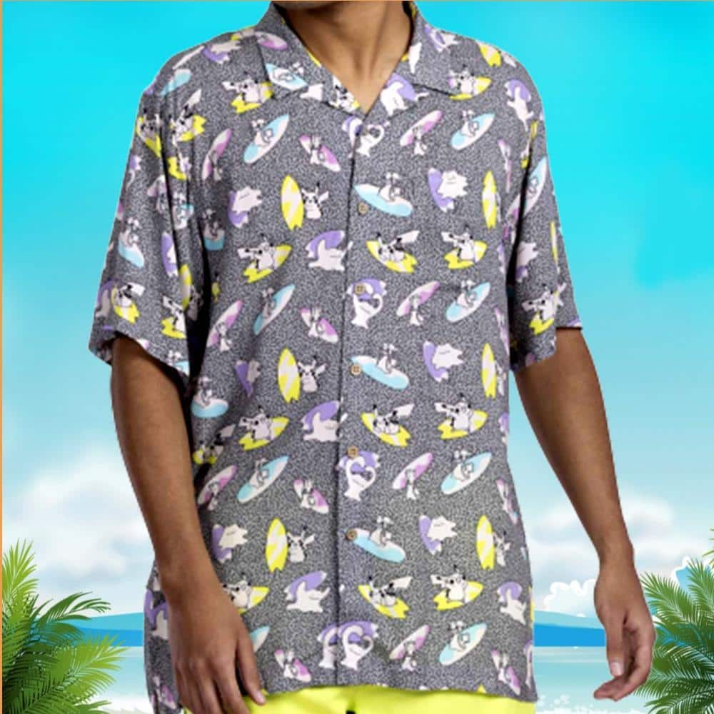 Ditto Shellos Pokemon Hawaiian Shirt Beach Vacation Gift