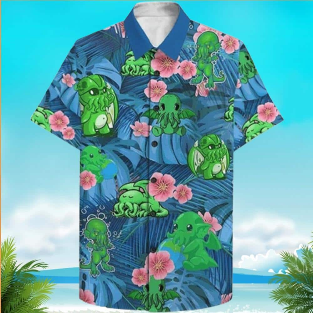 Tropical Aloha Pokemon Hawaiian Shirt Practical Beach Gift