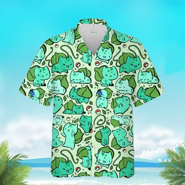 Summer Aloha Pokemon Hawaiian Shirt Beach Vacation Gift