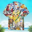 Aloha Pokemon Hawaiian Shirt Birthday Gift For Beach Lovers Aloha Pokemon Hawaiian Shirt Birthday Gift For Beach Lovers