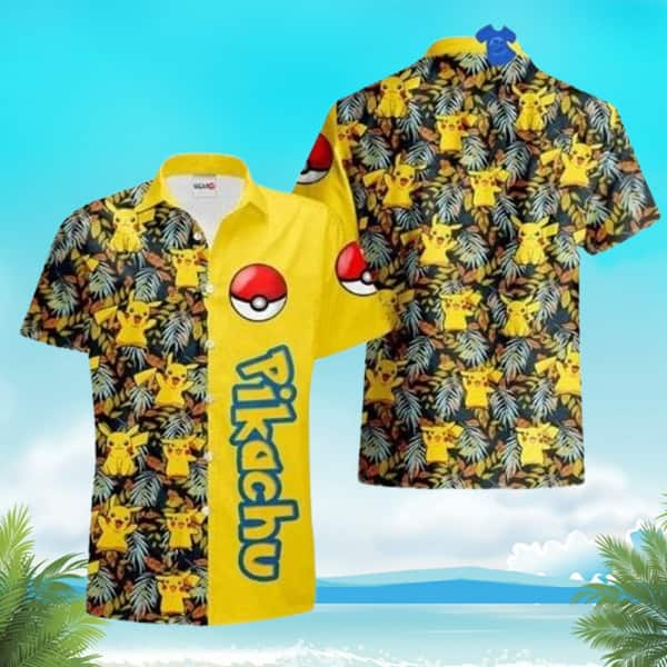 Summer Aloha Pokemon Hawaiian Shirt Gift For Pokemon Fans