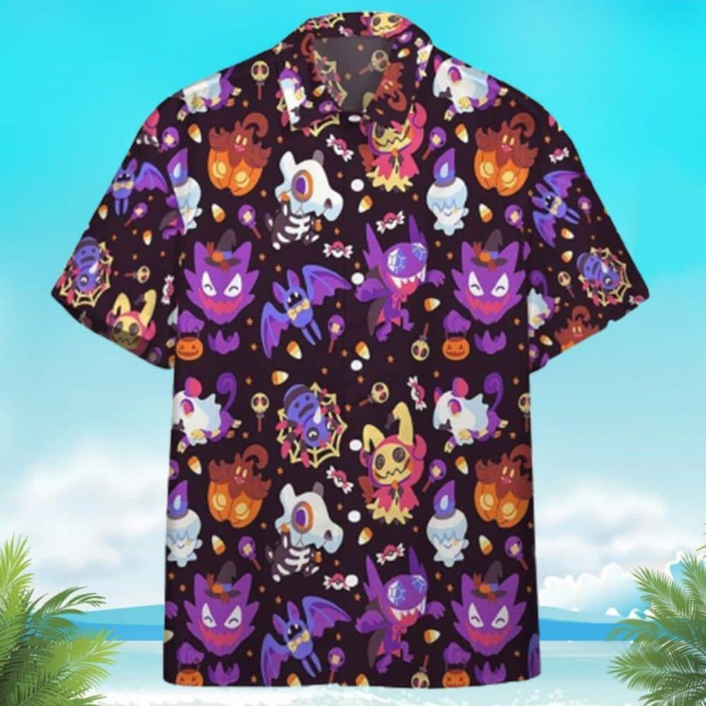 Pokemon Hawaiian Shirt Gift For Summer Holiday