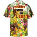 Funny Bigfoot Stole My Beer Lover Beer Tropical Style Hawaiian Shirt Funny Bigfoot Stole My Beer Lover Beer Tropical Style Hawaiian Shirt