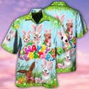 Funny Happy Easter Pitbulls Hawaiian Shirt Gift For Dog Lovers