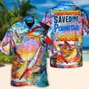 Funny Windsurfing Saved Me From Being A Pornstar Hawaiian Shirt Gift For Beach Trip