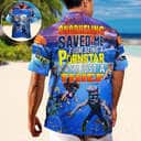 Funny Snorkeling Saved Me From Being A Pornstar Now I'm Just A Thief Hawaiian Shirt