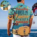 Funny Parasailing Saved Me From Being A Pornstar Now I'm Just A Paraglider Hawaiian Shirt Funny Parasailing Saved Me From Being A Pornstar Now I'm Just A Paraglider Hawaiian Shirt