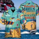 Funny Parasailing Saved Me From Being A Pornstar Now I'm Just A Paraglider Hawaiian Shirt